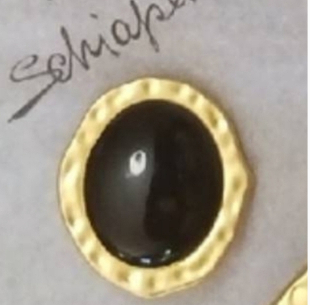 Schiaparelli  BROOCH Button  Made In FRANCE